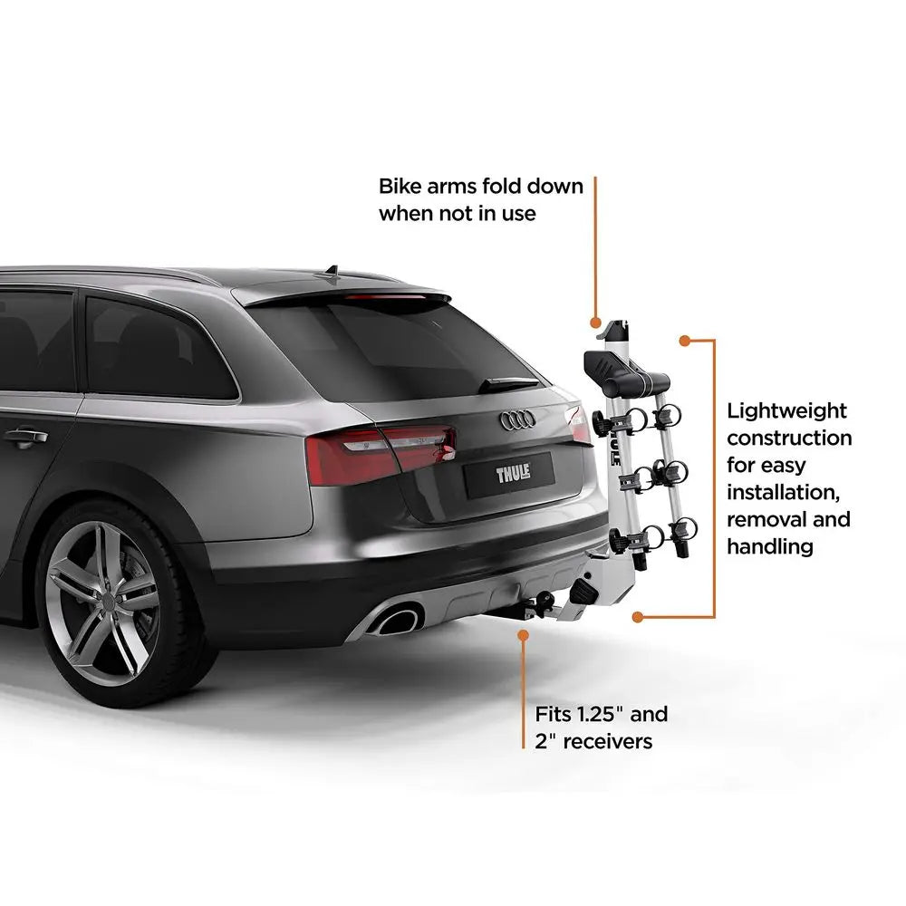 YTYIN Helium Pro Hitch Bike Rack For Safe Car Transport