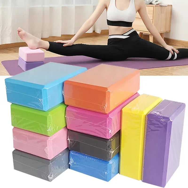 Foam EVA Yoga Blocks Set For Exercise And Stretching