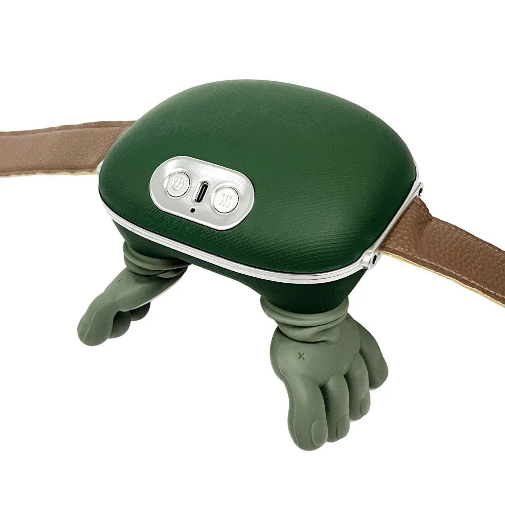 Foreverlily Bionic Finger Neck and Shoulder Massager 4D Kneading Wireless
