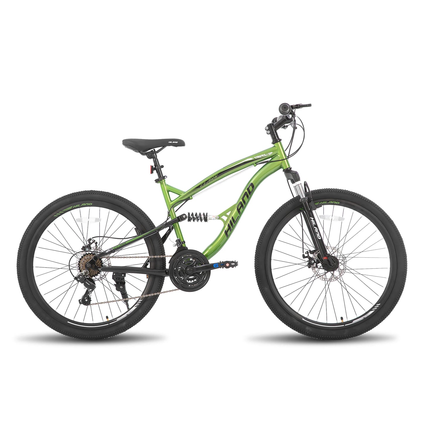 Hiland Full Suspension Mountain Bike For Adults 21 Speed