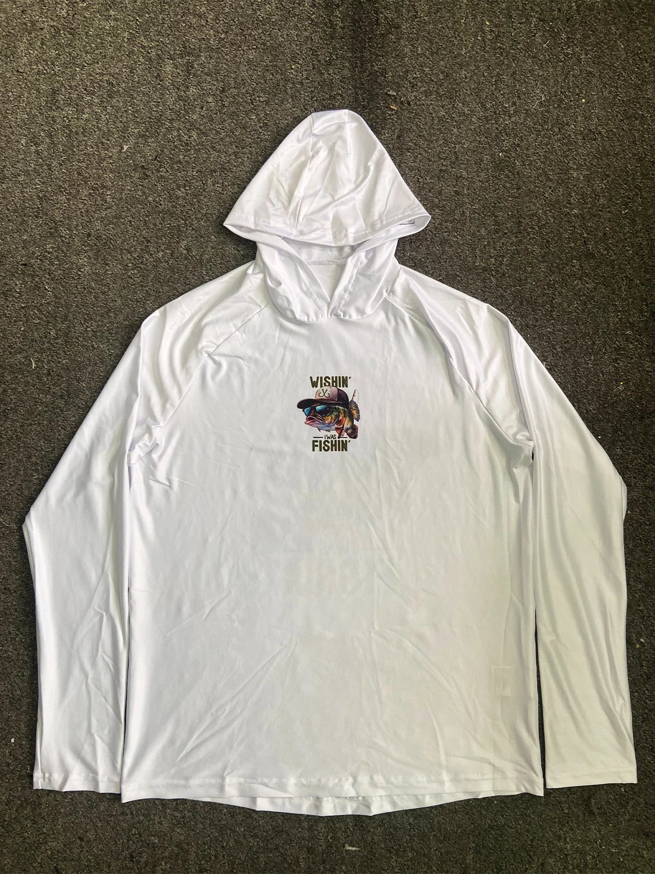 Men's Fishing Hoodie Long Sleeve Sun Protection Shirt