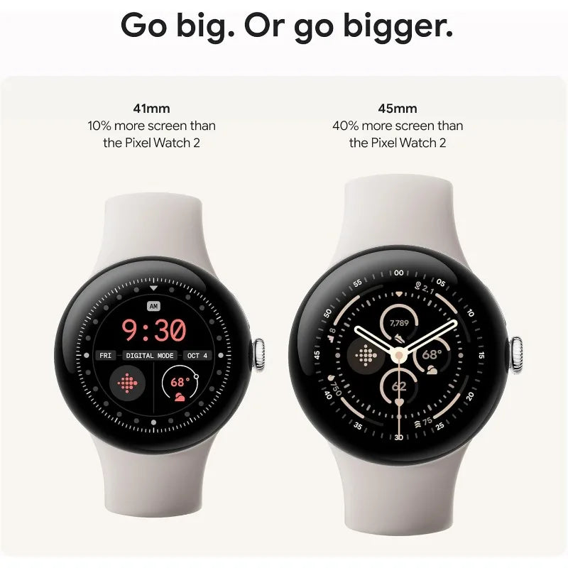 JHLU Pixel Watch 3 Smartwatch With Heart Rate Tracking