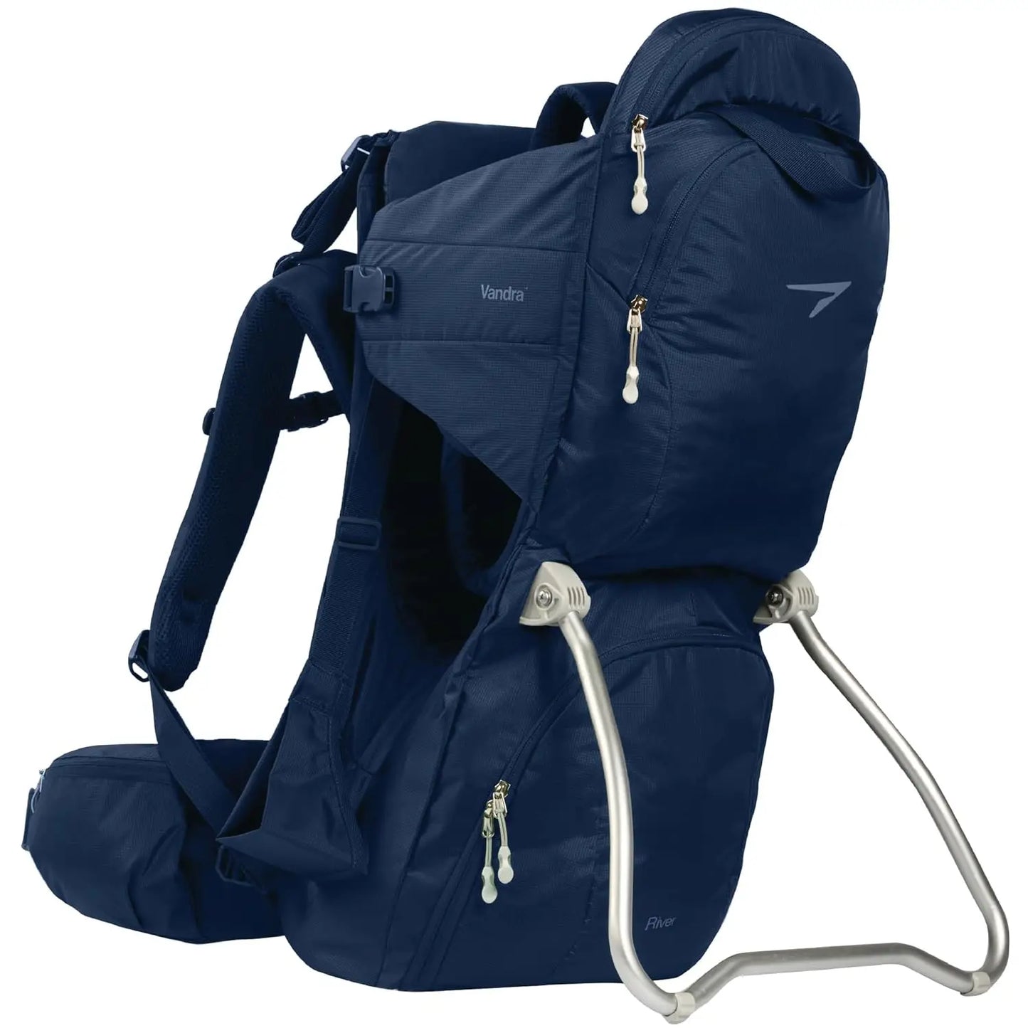 Baby Hiking Carrier With Gravity Lock Hard Shell Frame Sunshade