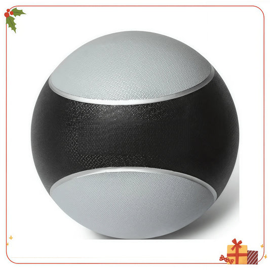Rubber Medicine Ball With Textured Grip For CrossFit And Strength Training