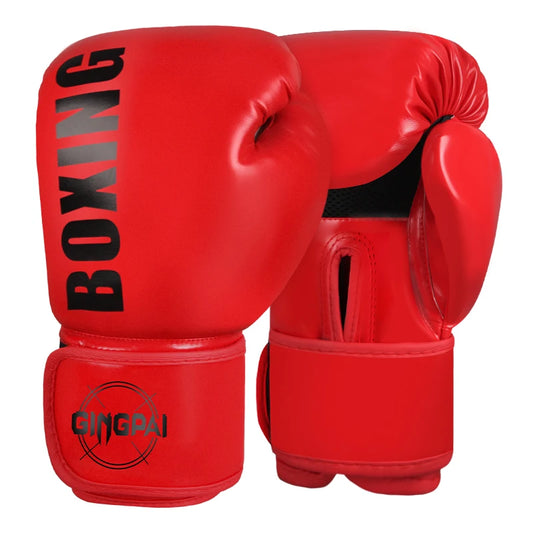 Gingpai Sport Boxing Gloves Sanda Muay Thai Training