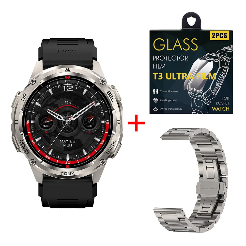KOSPET Tank T3 Ultra 2 GPS Smartwatch IP69K Waterproof