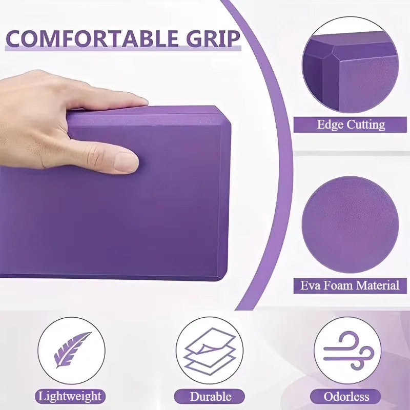 Yoga Blocks Foam for Pilates and Full Body Stretching