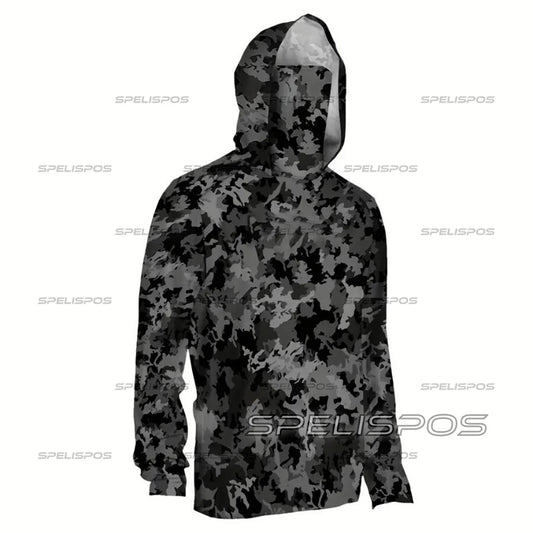 Fishing Hoodie For Men Sun Protection Long Sleeve Shirt