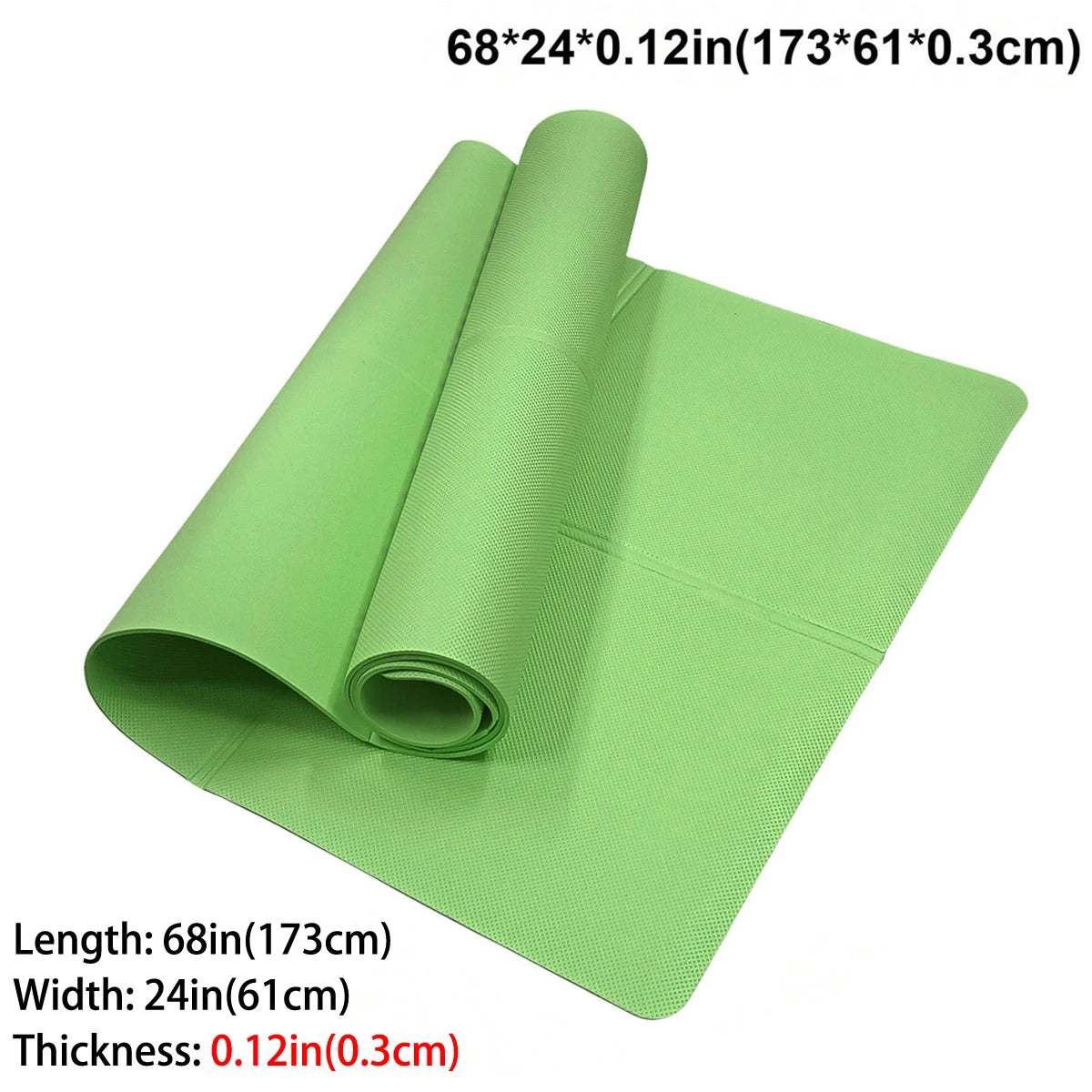 Eco Friendly Foldable Yoga Mat EVA For Travel And Workouts