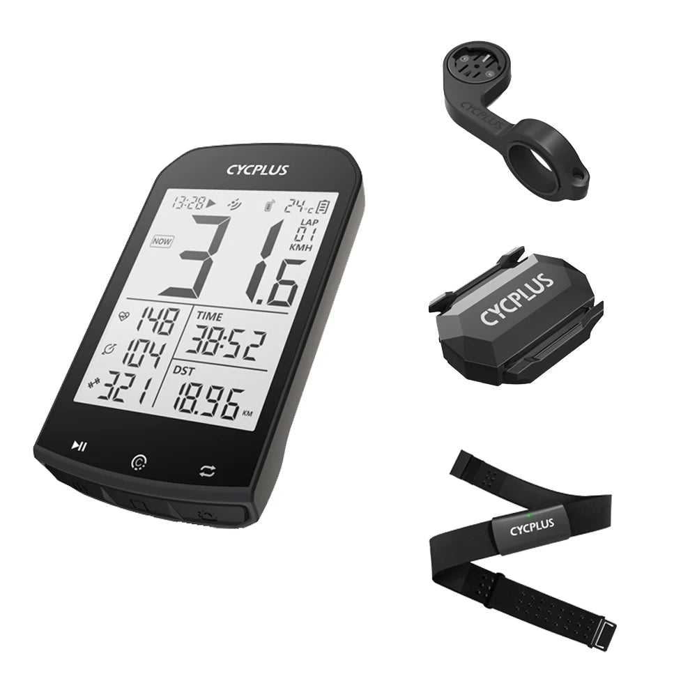 CYCPLUS M1+Z1 Cycling GPS Wireless Bike Computer With BLE