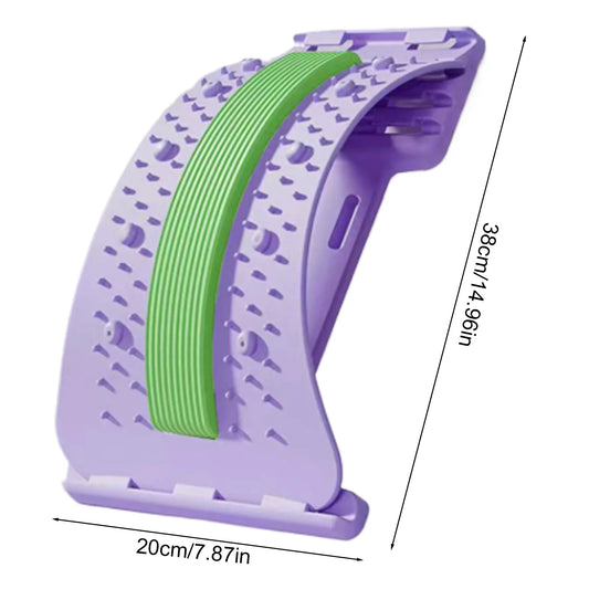 Back Stretcher Three-Level Adjustable Board For Lumbar Support