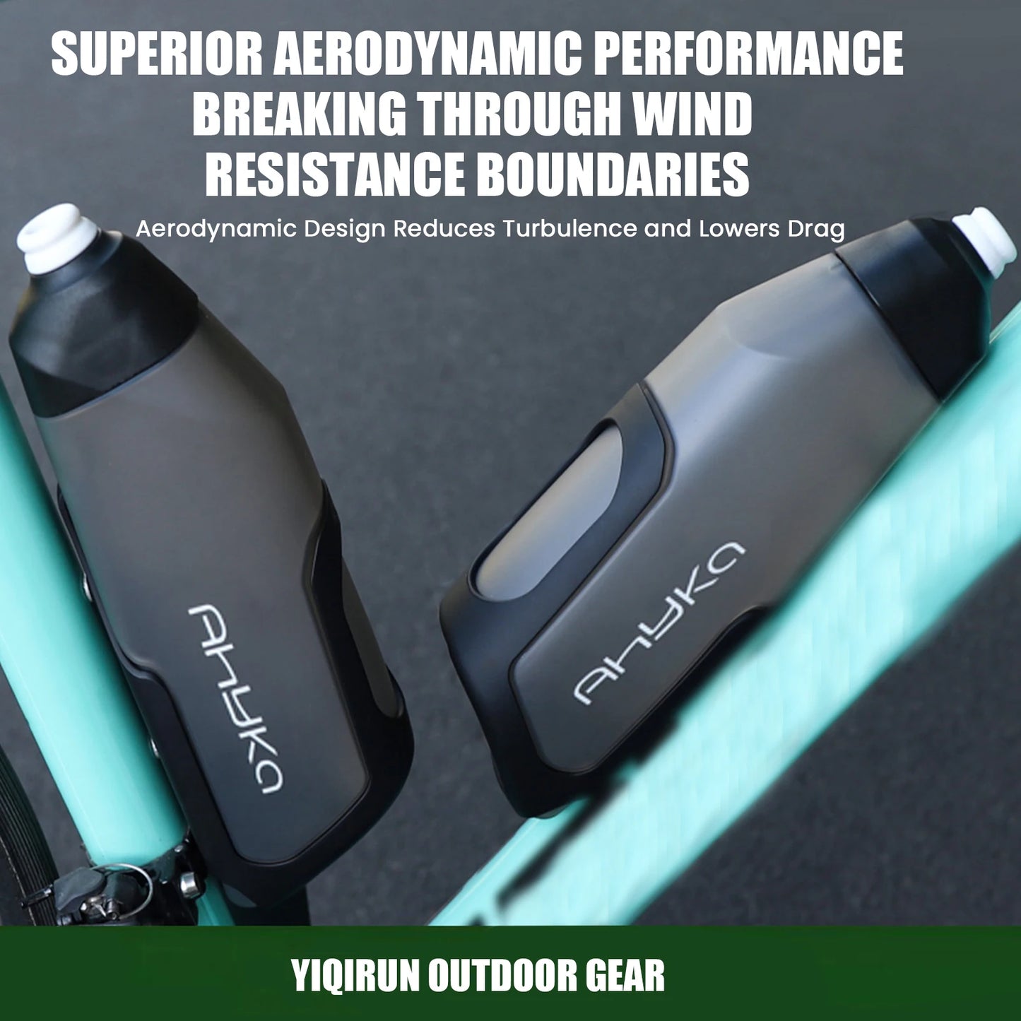 APWIKOGER Aerodynamic Water Bottle Bracket Set For Road MTB