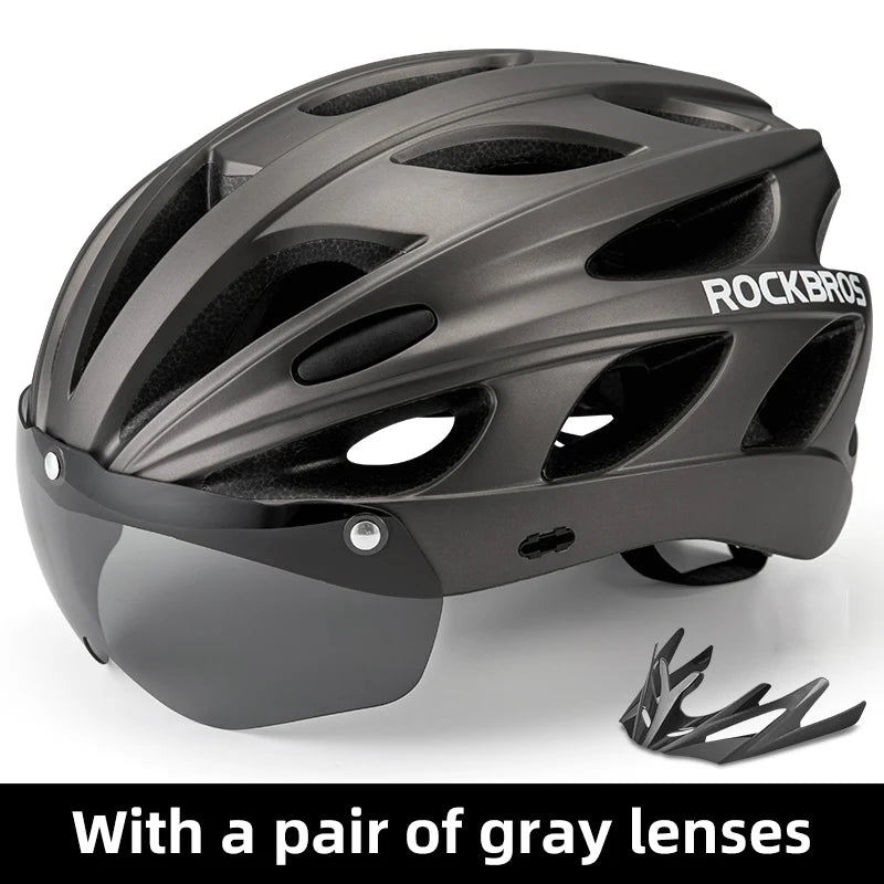 ROCKBROS Bike Helmet EPS Lightweight Breathable Cycling Safety Helmet