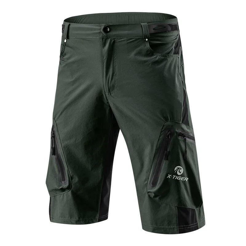 X-TIGER Men Cycling Shorts With 5D Gel Pad MTB Downhill