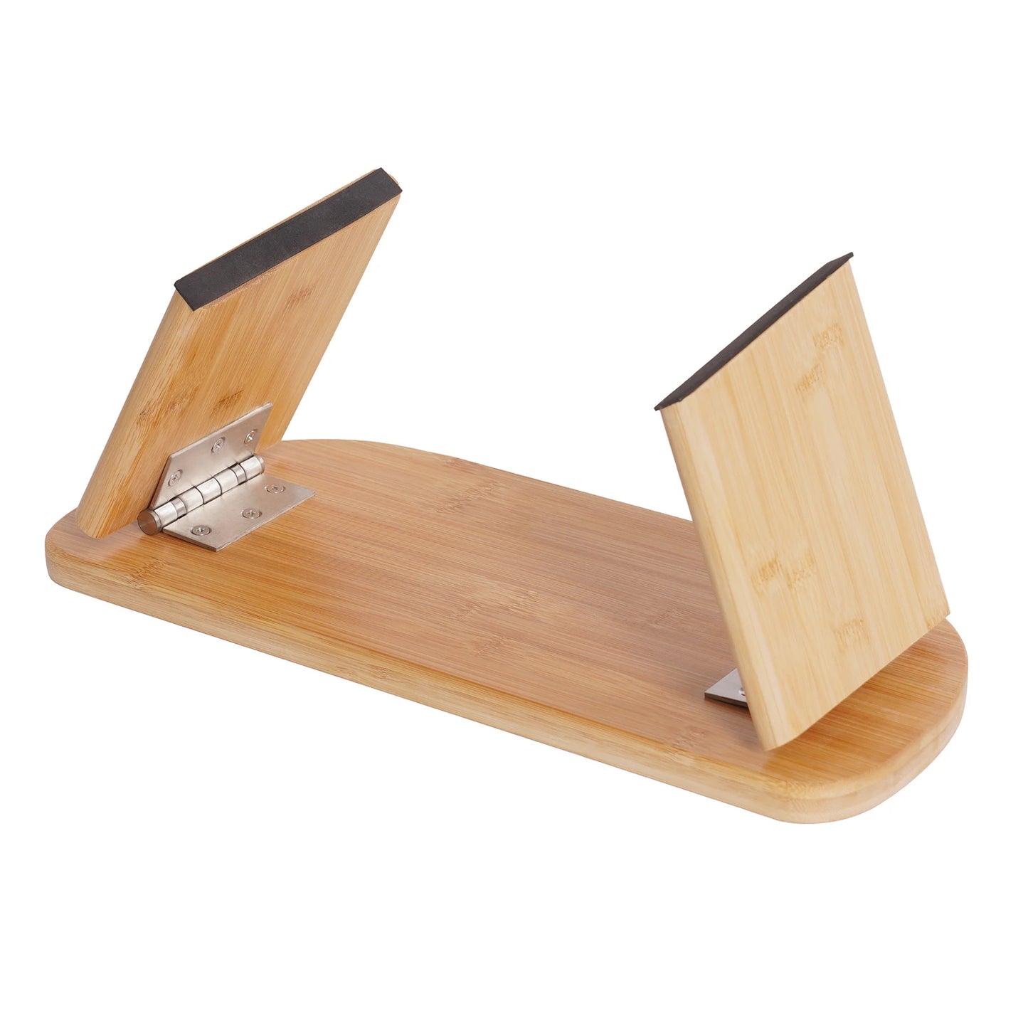 Ergonomic Bamboo Meditation Bench Foldable Stool For Yoga