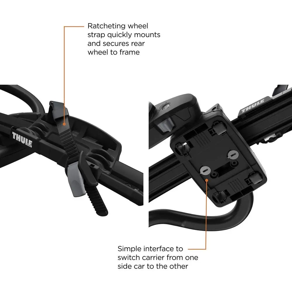 YTYIN ProRide XT Roof Bike Rack For Secure Vehicle Mount