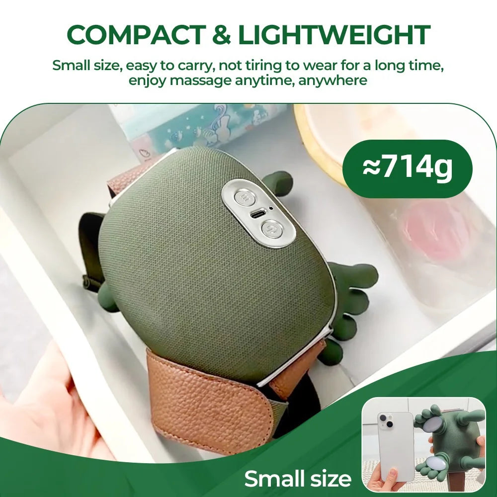 Foreverlily Bionic Finger Neck and Shoulder Massager 4D Kneading Wireless