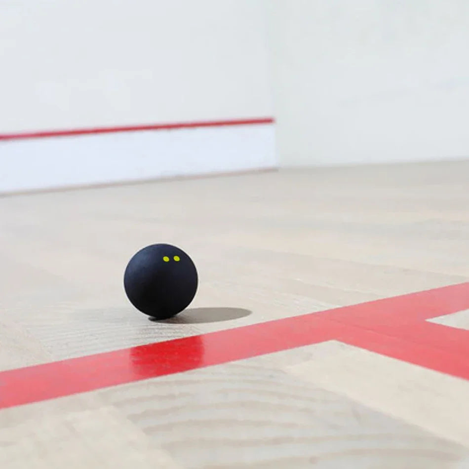 JUSENDA Rubber Squash Balls Training Speed Set 2Pcs