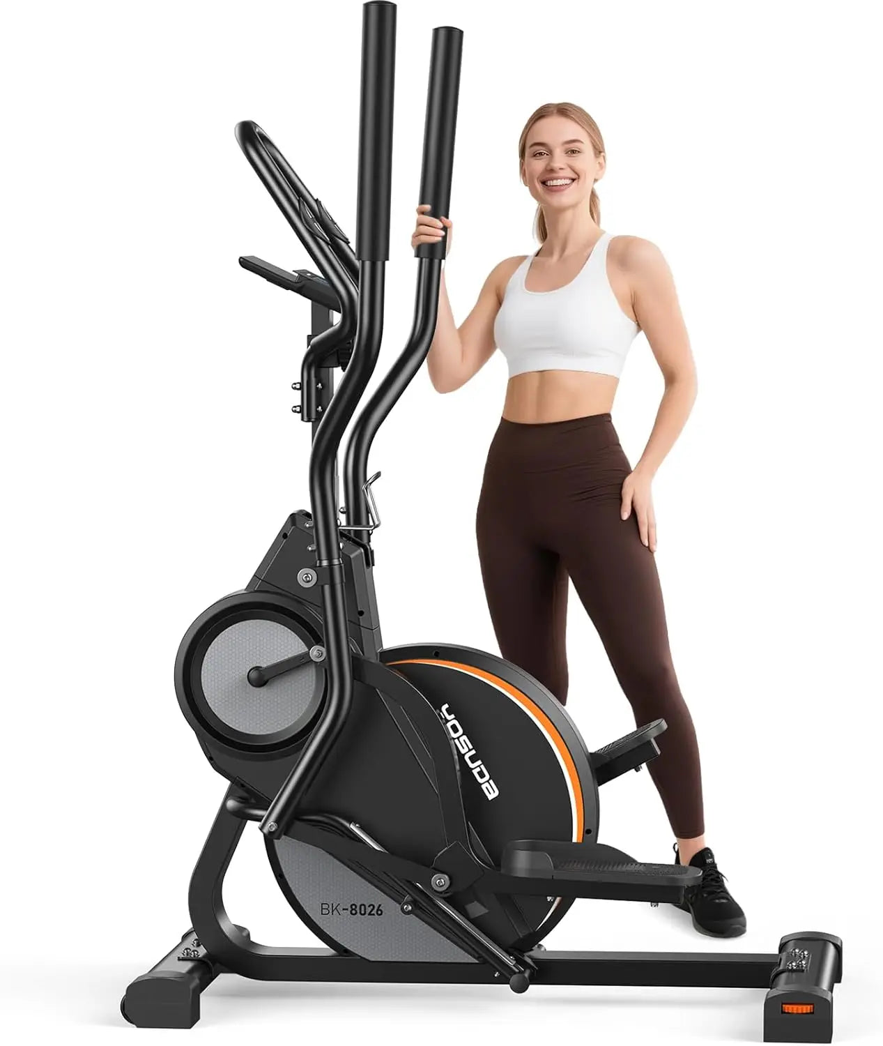 YOSUDA 3 In 1 Elliptical Stepper Cardio Climber Home Gym