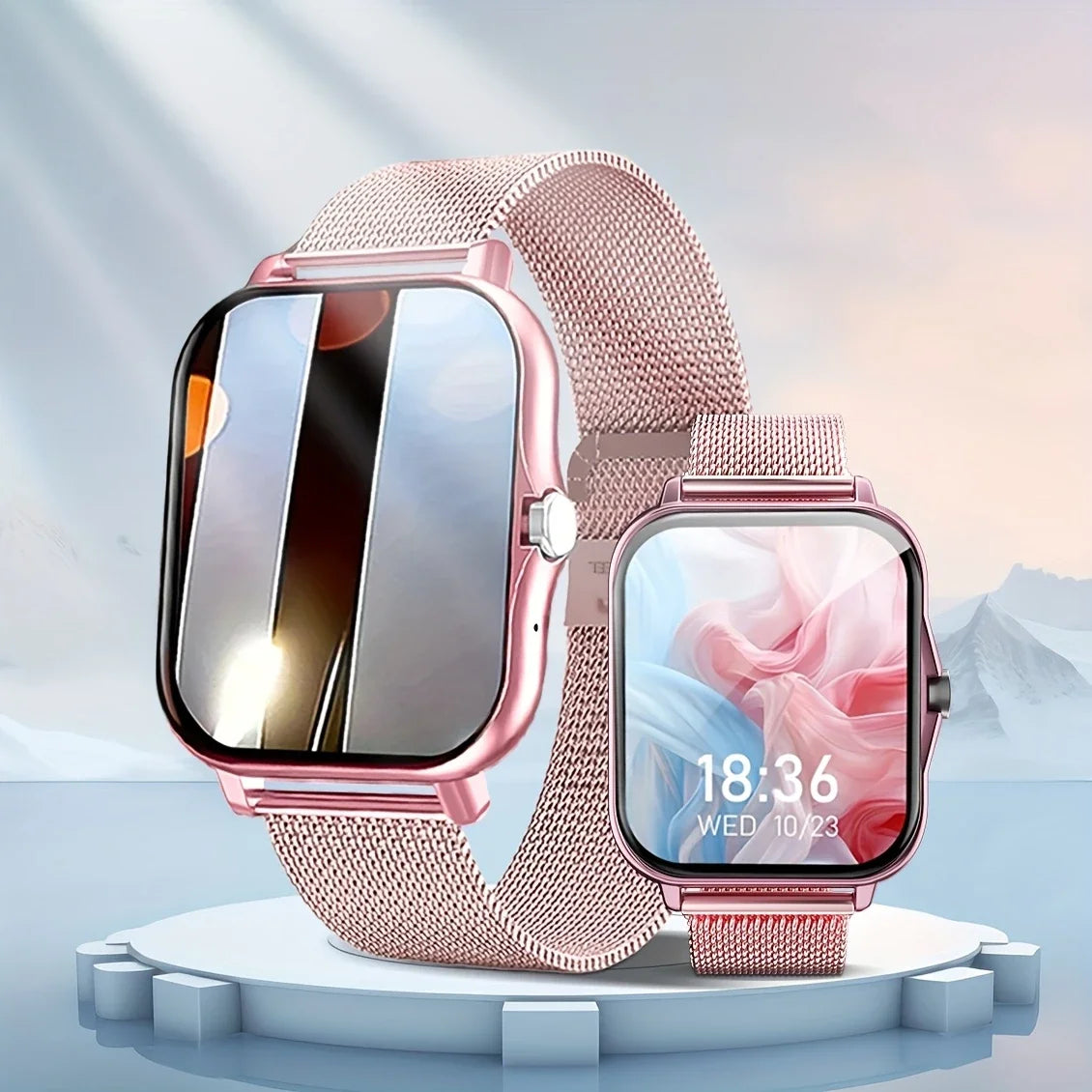 Odelettevcy Smartwatch With Wireless Calling And Notifications
