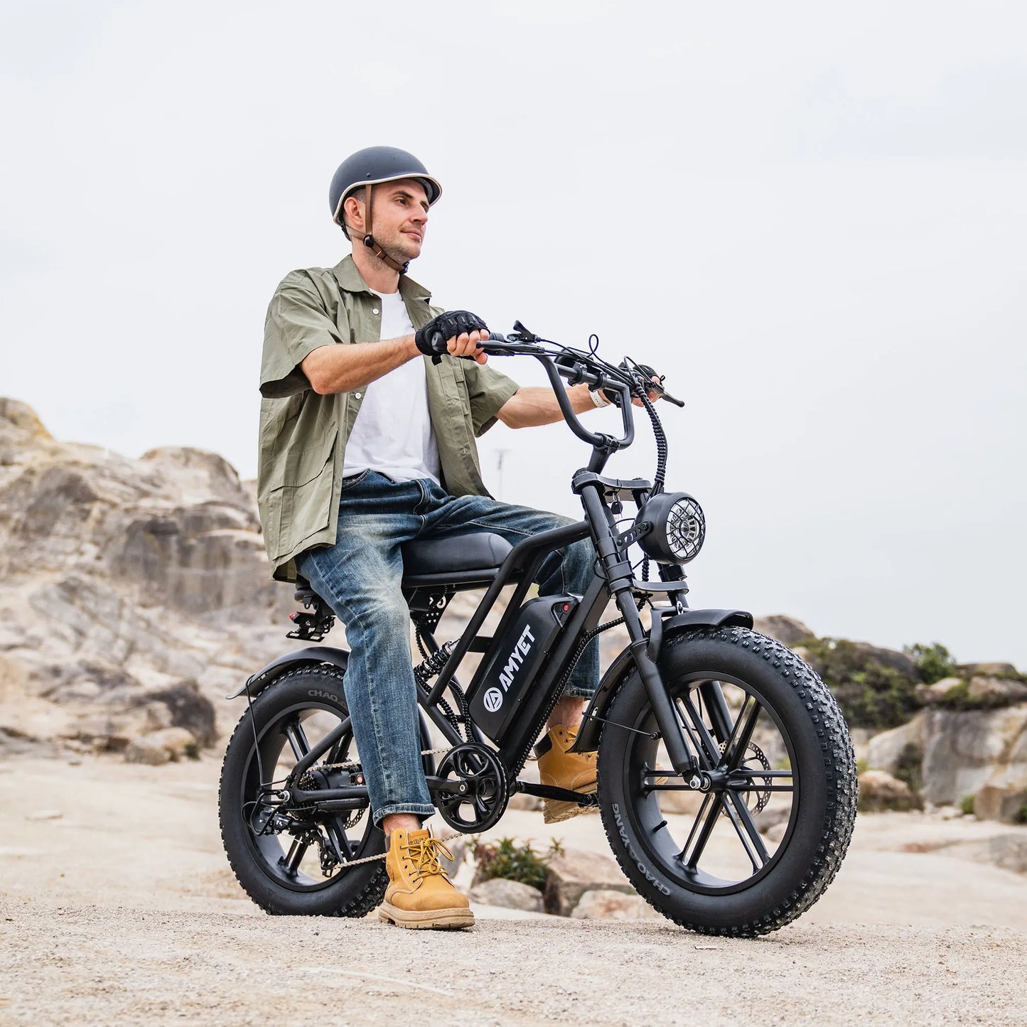 Amyet 1000W Electric Bike 48V Lithium Battery Mountain Ebike