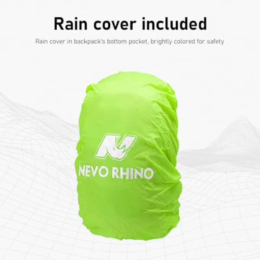 Water Resistant Hiking Backpack For Men And Women Everyday