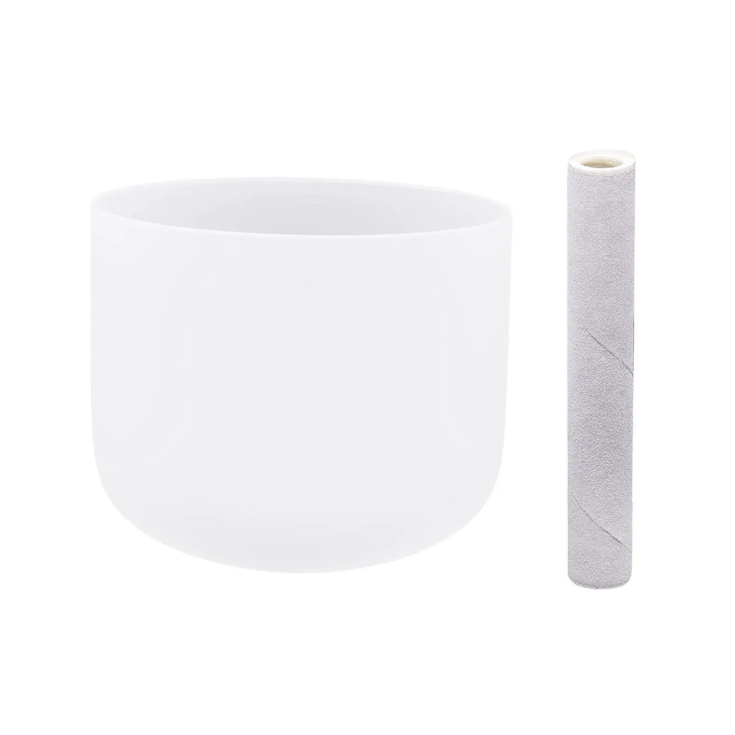 NONED Heart Shaped Crystal Singing Bowl For Meditation