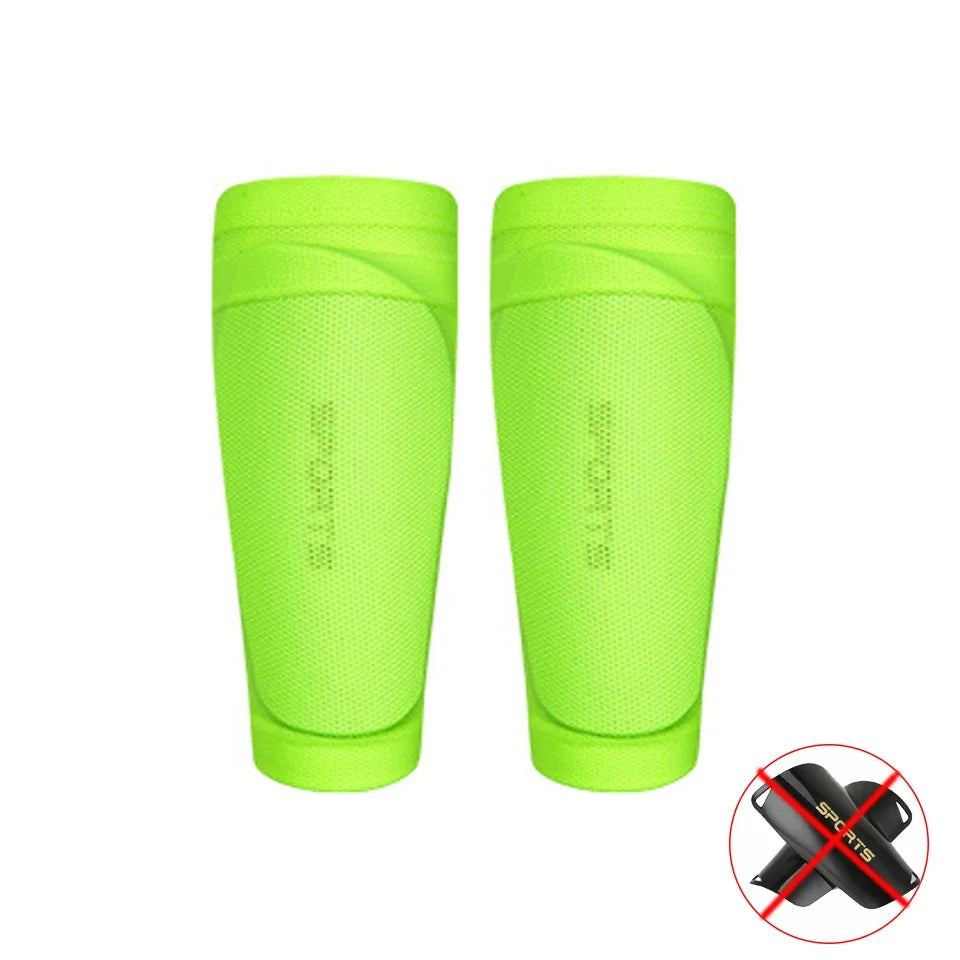 Soccer Shin Guard Covers For Kids Teens, Soft Breathable Sleeves