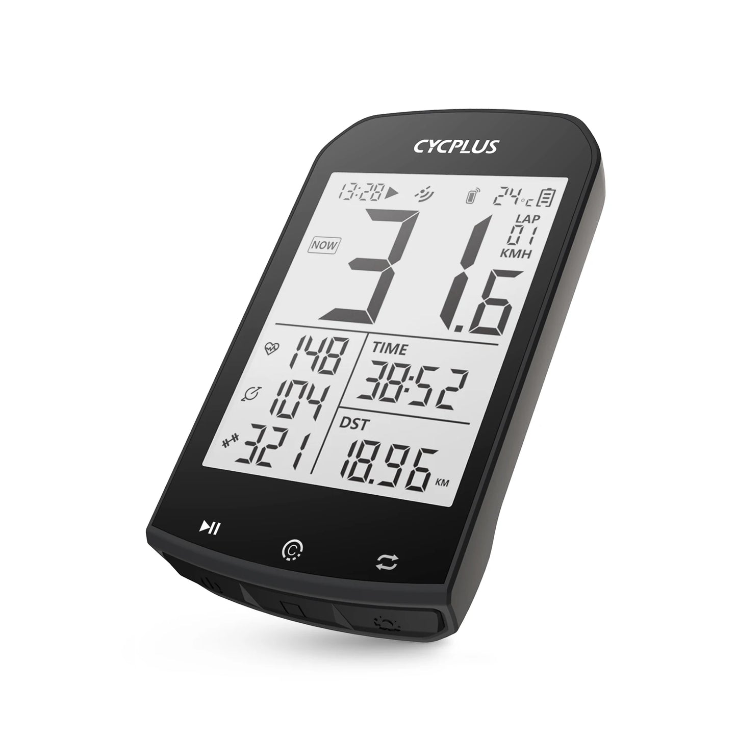 CYCPLUS M1+Z1 Cycling GPS Wireless Bike Computer With BLE