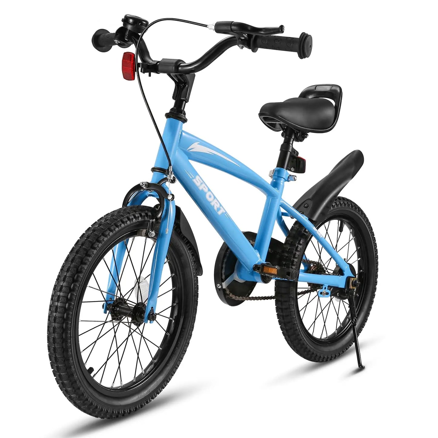 Kids Bike With Training Wheels And Dual Handbrake Kickstand
