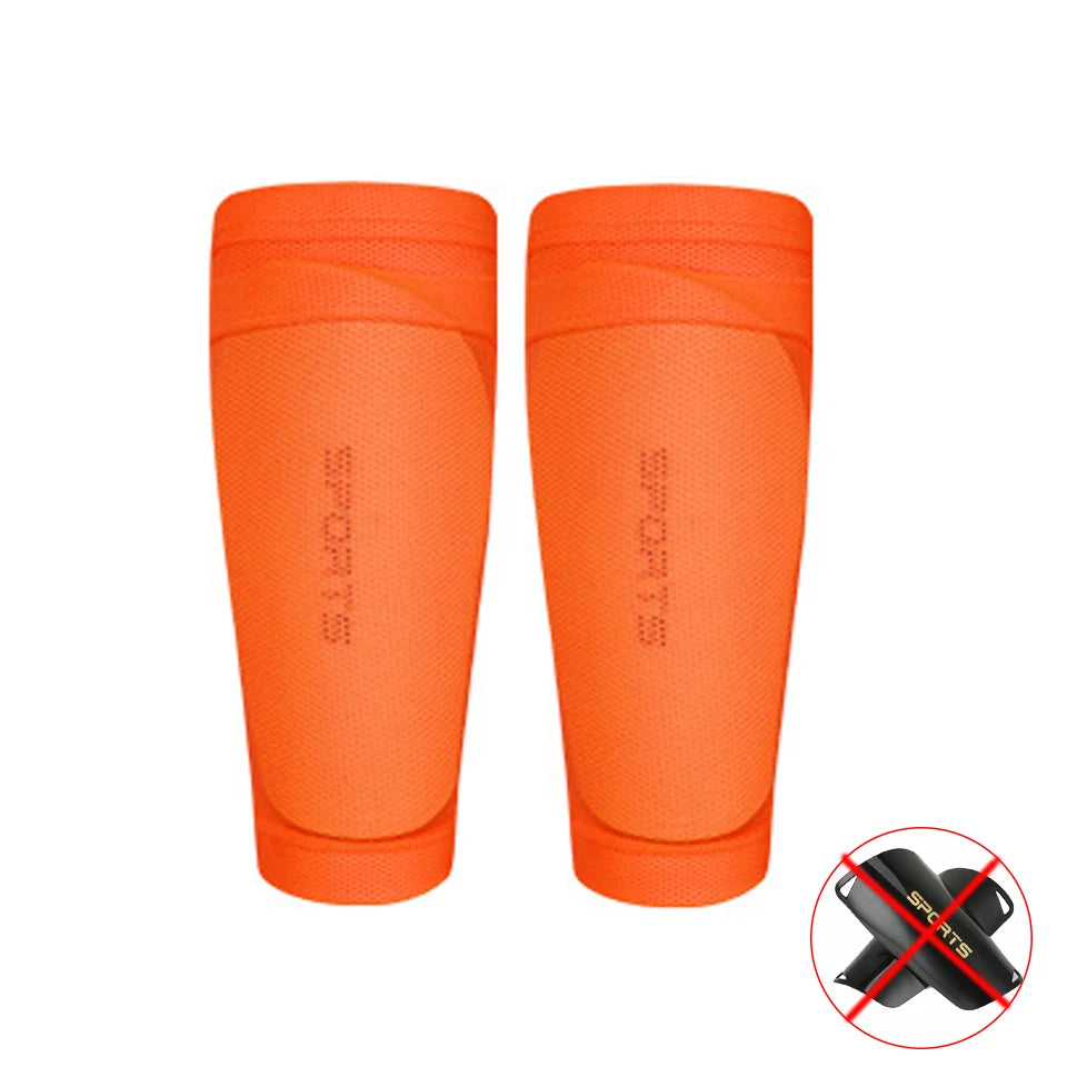 Loogdeel Soccer Shin Guard Covers Soft Breathable Shin Pad Sleeves