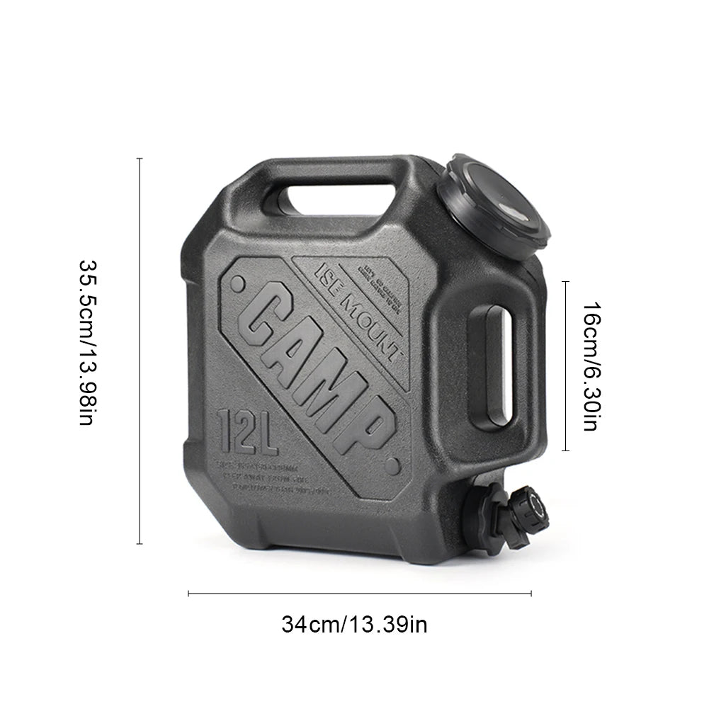 Water Tank With Spigot For Camping And Travel Leakproof