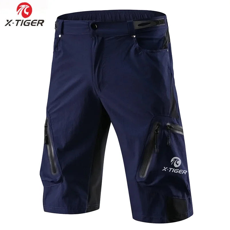 X-TIGER Men Cycling Shorts With 5D Gel Pad MTB Downhill