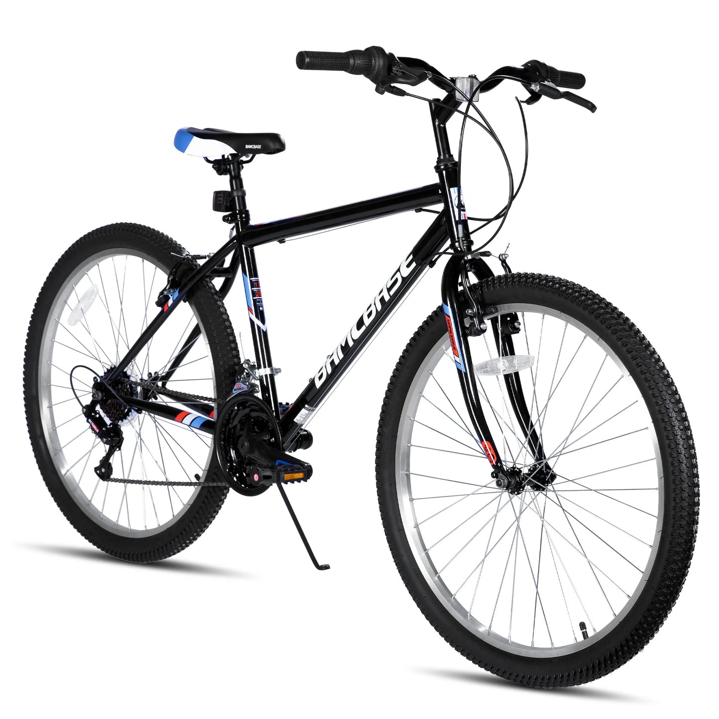 HILAND Mountain Bike For Men And Women 18 Speeds Steel