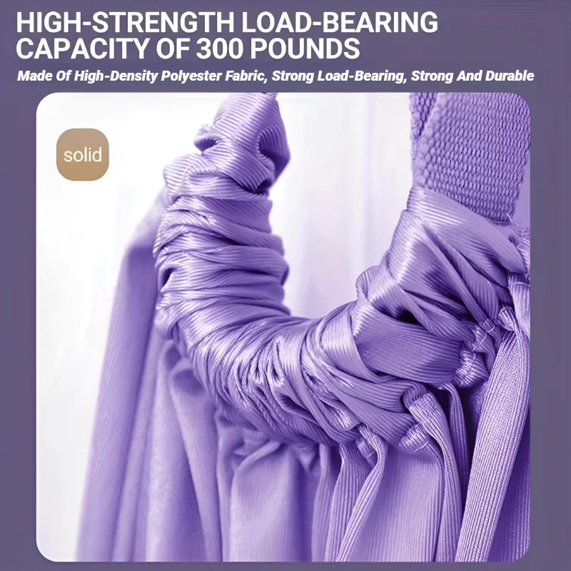 Adjustable Aerial Yoga Strap for Stretching and Splits