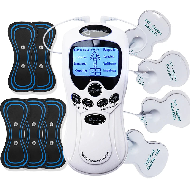 Eelhoe Tens Machine Physiotherapy Electrical Muscle Stimulator Pain Relief
