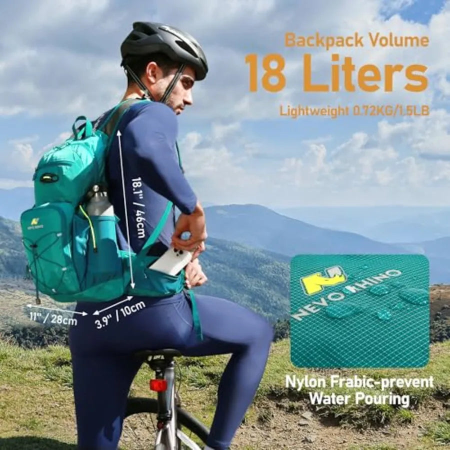 Hydration Backpack For Hiking Insulated Pack With Water Bladder