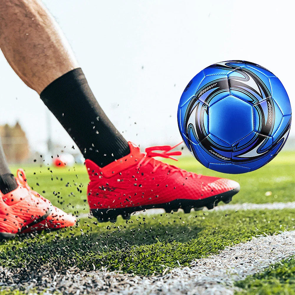 Shunmaii Waterproof Machine Stitched Football PVC Soccer Ball