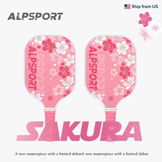 ALPSPORT Sakura USAPA Pickleball Paddle T700 With Two Free Balls