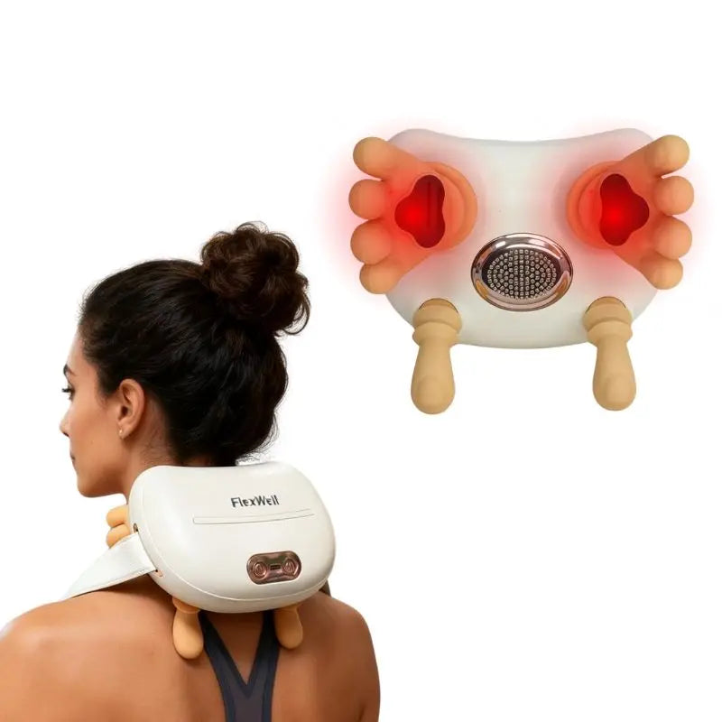 Shoulder Neck Massager With 4D Kneading And Heat Therapy