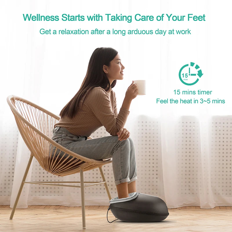 Medcursor Shiatsu Foot Massager With Heat Machine For Muscle Relaxation