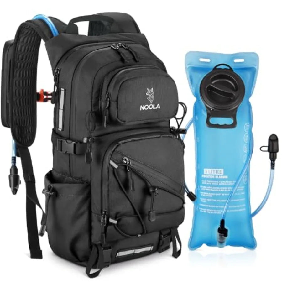 Hydration Backpack With 3L Water Bladder For Hiking And Cycling