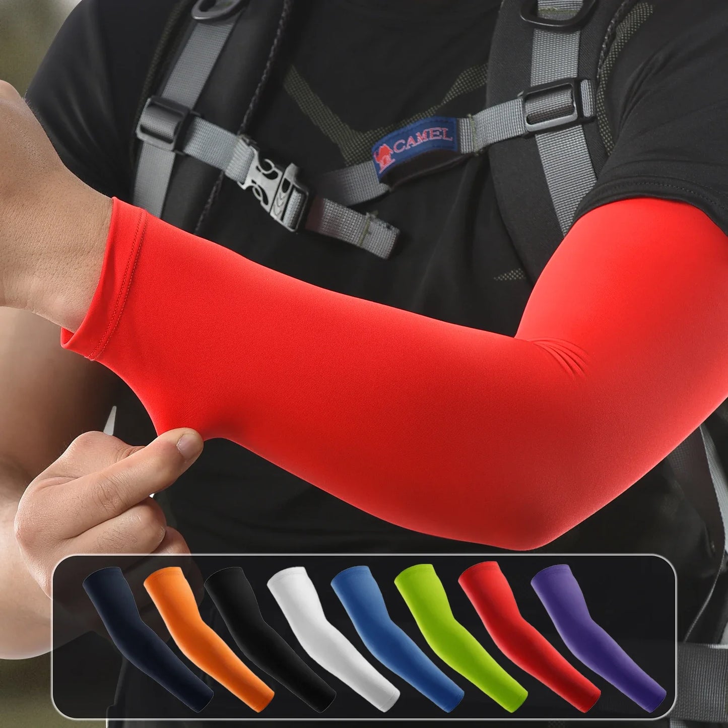 Breathable Elbow Support Sleeve for Sports and Cycling