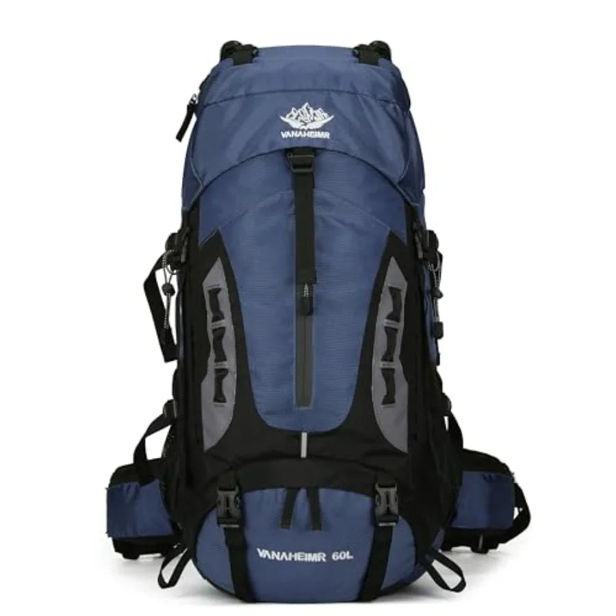 YFREAL Travel Hiking Backpack With Rain Cover, Water Resistant, Unisex