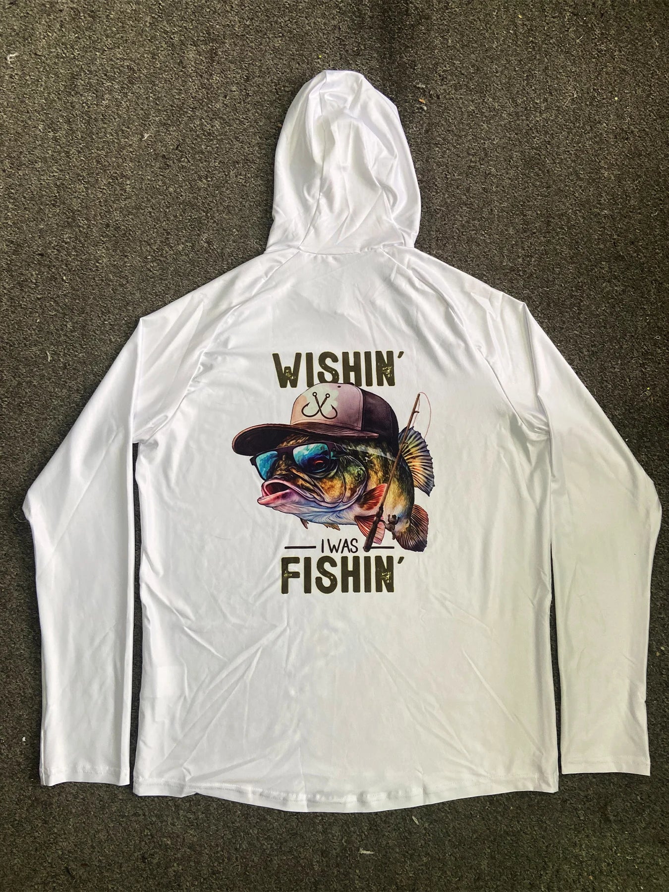 Men's Fishing Hoodie Long Sleeve Sun Protection Shirt