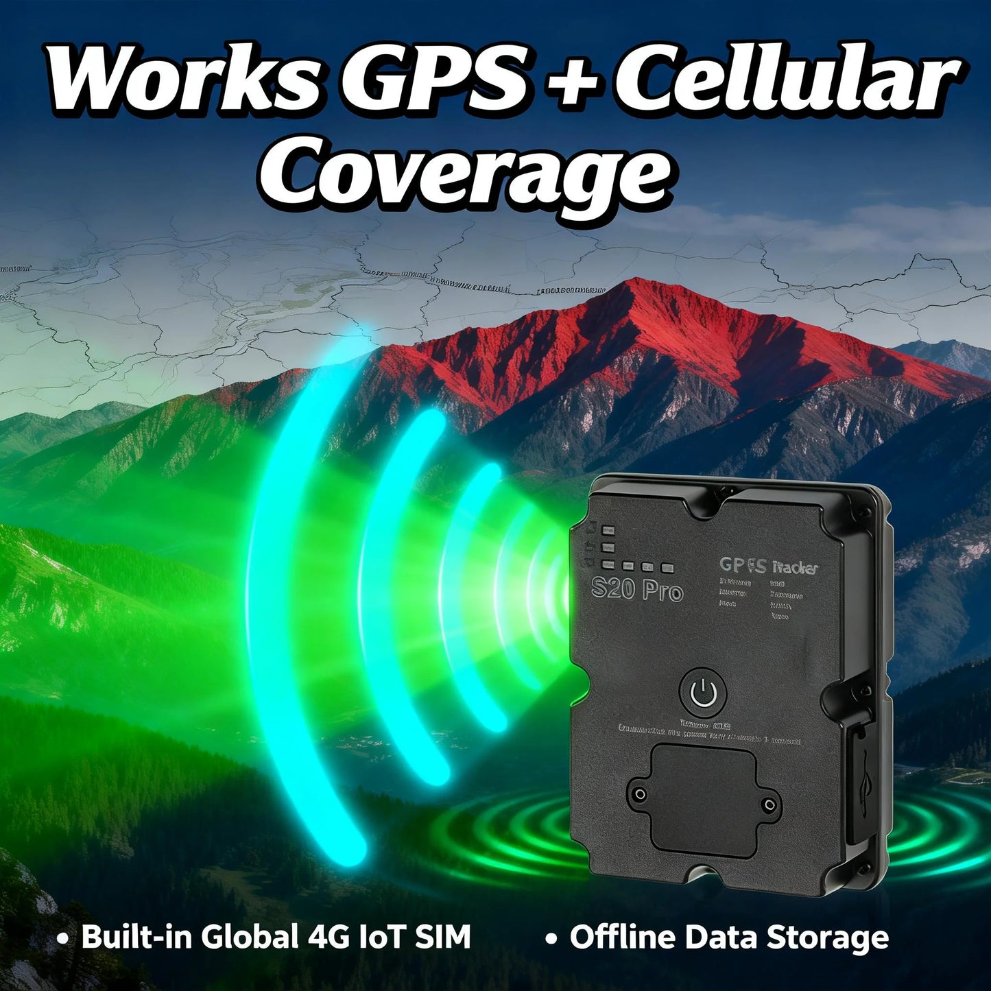 Wanwaytech GPS Tracker For Hiking And Outdoor Adventures Real Time Tracking
