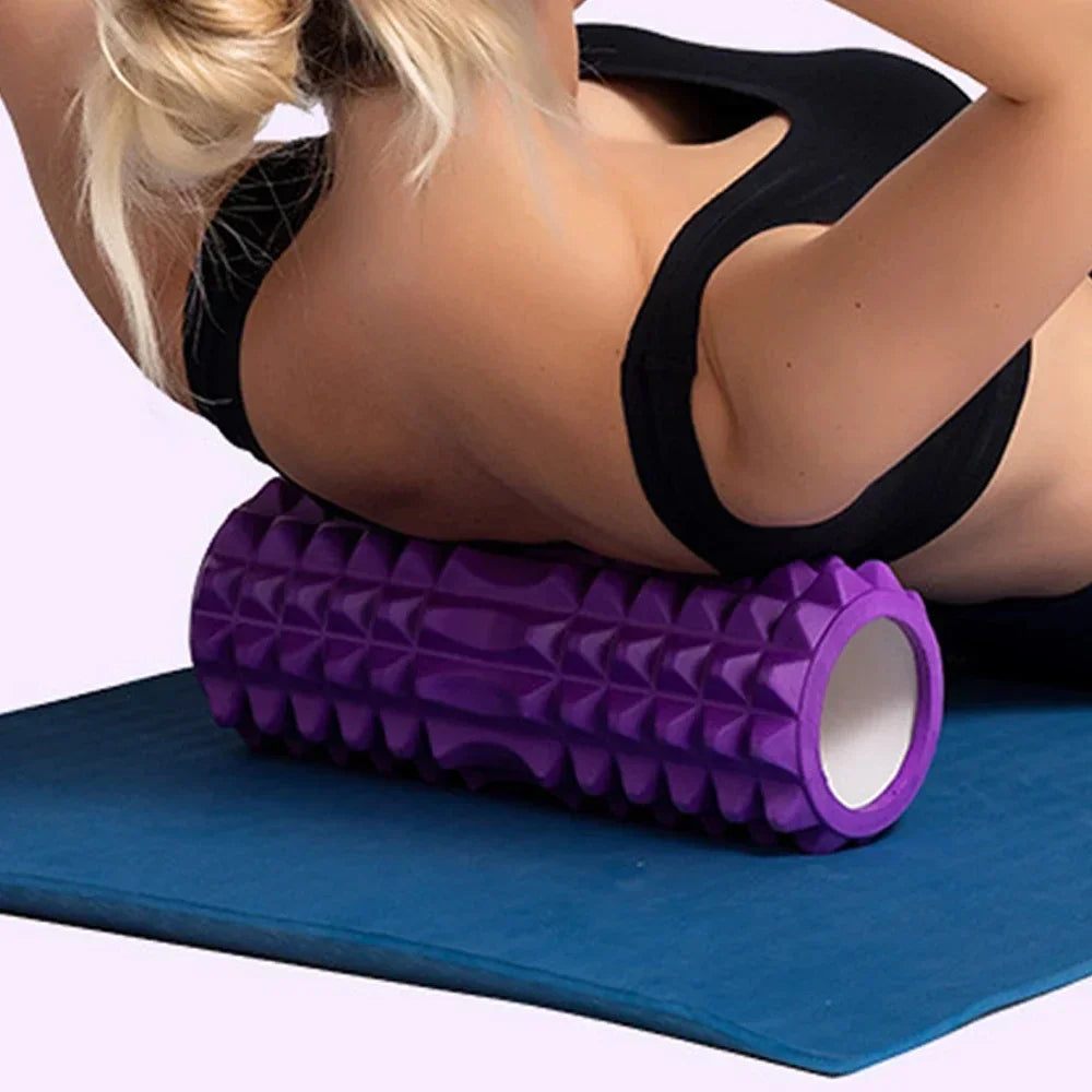 Yoga Foam Roller Column For Trigger Point Therapy And Muscle Recovery Home Gym