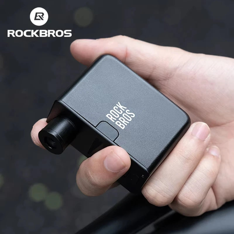 ROCKBROS Portable Electric Bicycle Pump 120 PSI Type C Inflator
