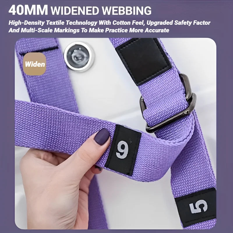 Adjustable Aerial Yoga Strap for Stretching and Splits