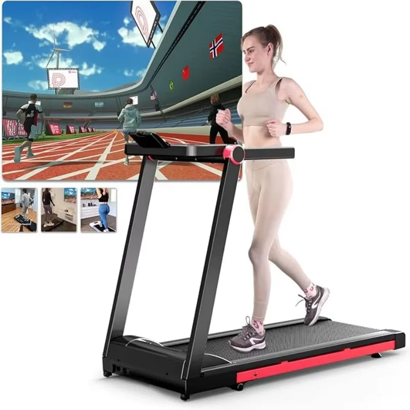 Superun 3.5 HP Treadmill With Incline And Foldable Running Machine